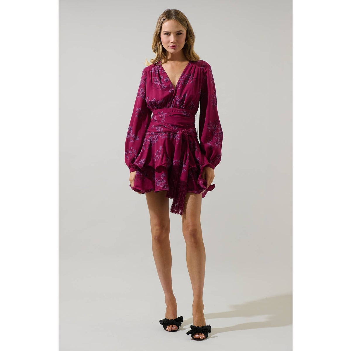 Zurum Tiered Mini Dress