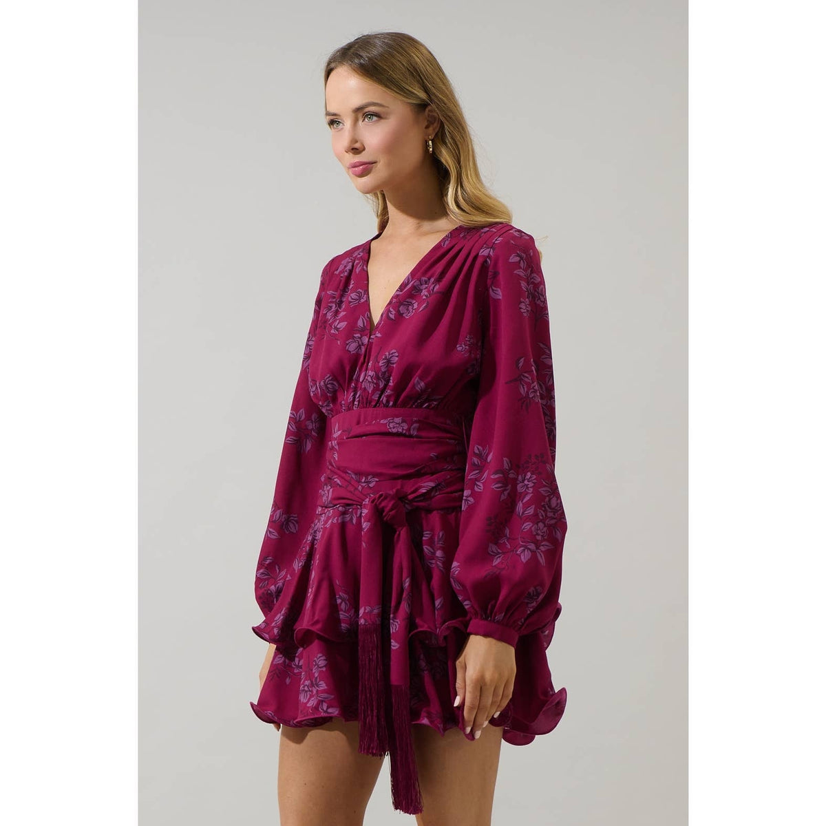Zurum Tiered Mini Dress